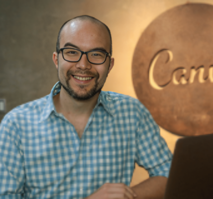 Cameron Adams, Co-Founder and Chief Product Officer of Canva, pioneering design technology and leading product innovation for a global user base.