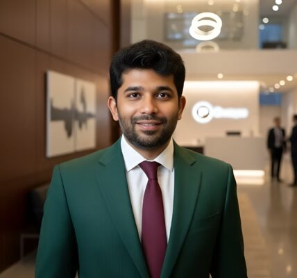 A professional portrait of A. S. Keshav Selvi, founder of KS Smart Solutions, representing leadership and innovation in defence technology.